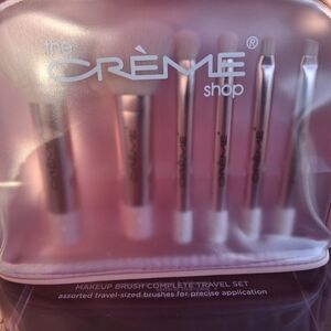 The Crème Shop Pink Makeup Brush Set
